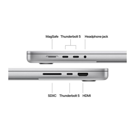 Apple 16" Macbook Pro (M4 Max 14-Core, Silver), Velicina hard diska: 8TB, Color: Silver, 6 image