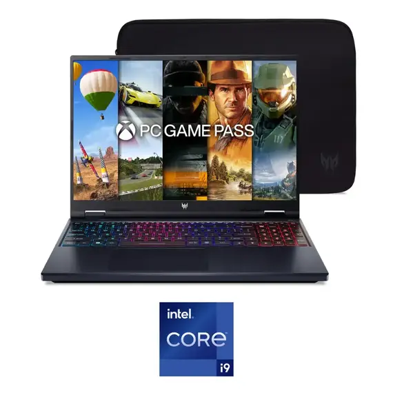 Acer - Predator Helios Neo 16” WUXGA IPS Gaming Laptop- Intel Core i9-14900HX- NVIDIA GeForce RTX 4060-16GB DDR5-1TB SSD - Abyssal Black, 2 image