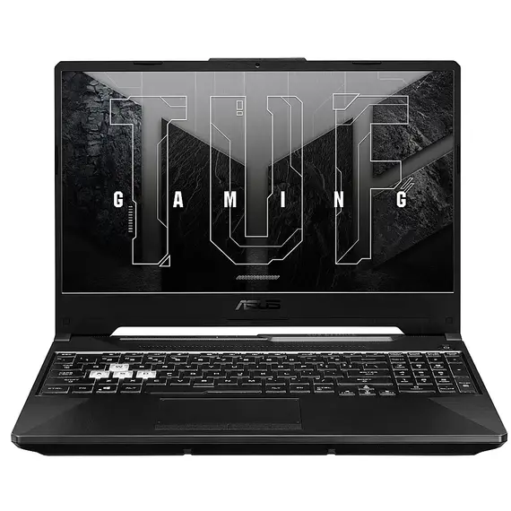 ASUS - TUF Gaming A15 15.6" 144Hz Gaming Laptop FHD - AMD Ryzen 5-7535HS with 8GB Memory - NVIDIA GeForce RTX 3050 - 512GB SSD - Graphite Black