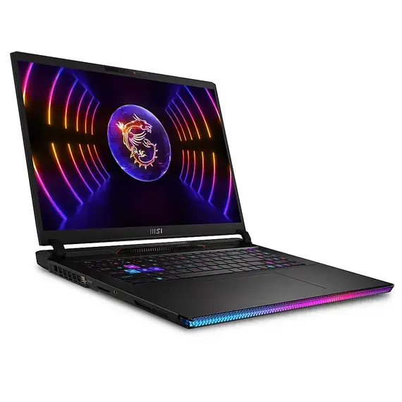 MSI - Raider 17" 240Hz Gaming Laptop - Intel Core i9 13980HX with 32G Memory - NVIDIA GeForce RTX 4070 with 8G - 1T+1T SSD - Dark Gray, 2 image