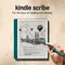 Amazon - Kindle Scribe (64GB) - Now write directly on books and documents. Built-in notebook summarization. Includes Premium Pen - 2024 - Metallic Jade, 3 image